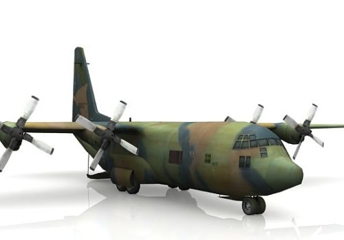 Us C-130 Hercules Transport Aircraft