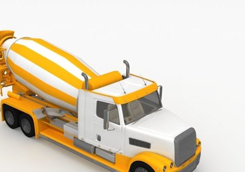 Construction Cement Mixer Truck