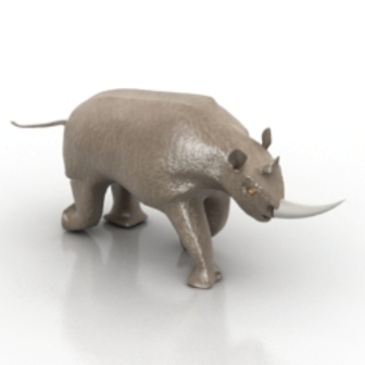 Rhinoceros Sculpture