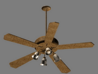 Electric Fans With Light