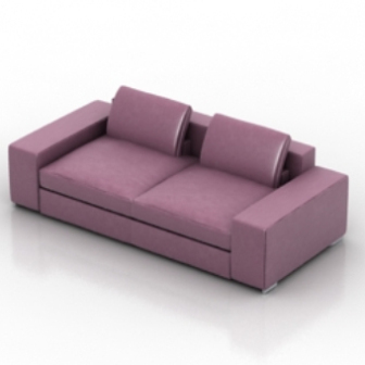 Luxurious Pink Sofa