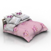 Pink Double Bed