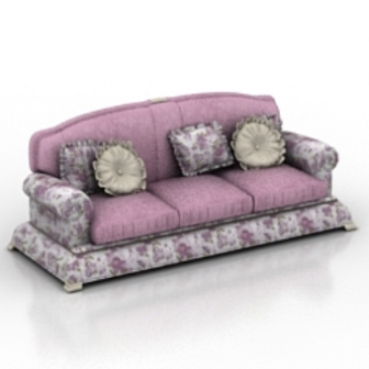 Noble Purple Sofa