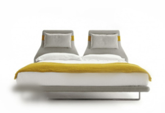 Yellow Double Bed
