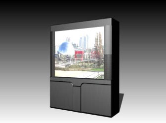 Appliances Big Screen TV 3DMax