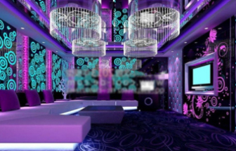 Purple Ktv Luxury Box
