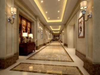 Luxury Hotel Corridor