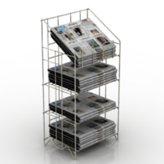 Newspaper Cabinet