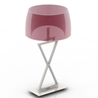 Purple Table Lamp