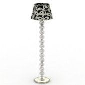 Black And White Crystal Floor Lamp Textures