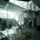 Modern Double Staircase