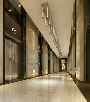 Luxury Hotel Corridor