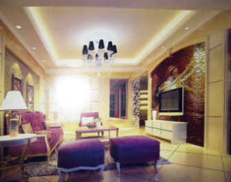 Modern European Living Room