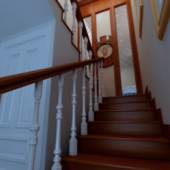 Wooden Stairwell