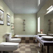 Modern Minimalist Bathroom
