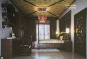 Chinese Classical Solid Wood Bedroom