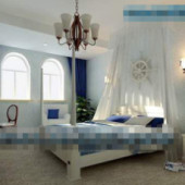 Mediterranean-style Bedroom