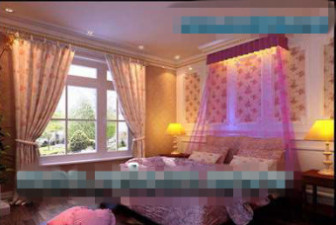 European Style Warm Girl Bedroom