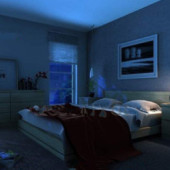 Modern Ultra-simple Quiet Bedroom