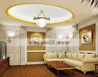 European Style Elegant Living Room