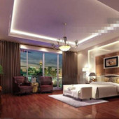 Luxurious And Comfortable Purple Bedroom