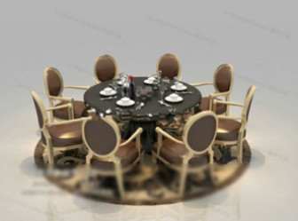 Roundtable Round Chair