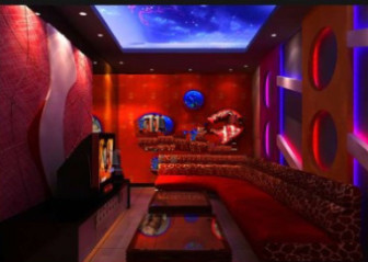 Chinese Red Ktv Rooms