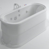 White Simple Bathtub
