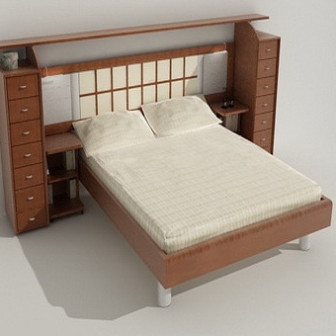 Modern Wind Simple Bed
