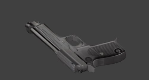 Beretta Revolver Gun