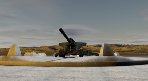 Russian Howitzer Canon