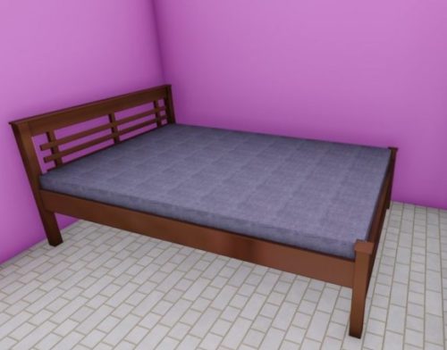 Asian Classic Bed