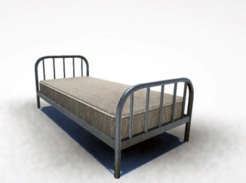 Hospital Metal Bed