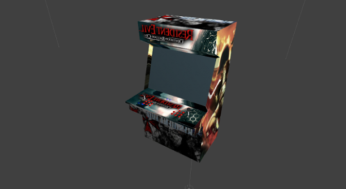 Arcade Game Box Resident Evil