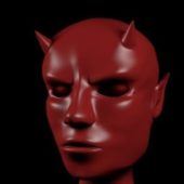 Devil Face Mask