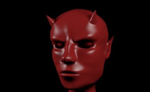Devil Face Mask