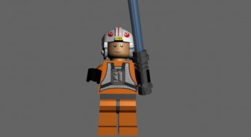 Lego Luke Skywalker X-wing Pilot