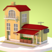 Low Poly House