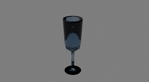 Glassy Lowpoly Cup
