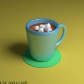 Chocolate Drink With Mini Marshmallows