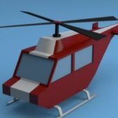Low Poly Helicopter