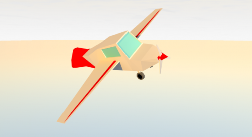 Low Poly Airplane