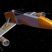 Rebel E-wing Starfighter