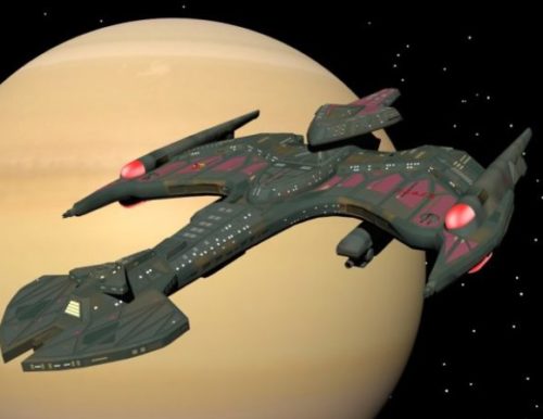 Negh Var Class Klingon Spaceship