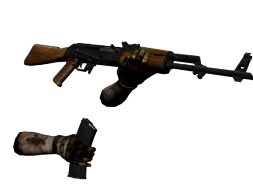 Ak-47 With Animation