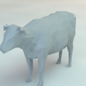 Low Poly Cow