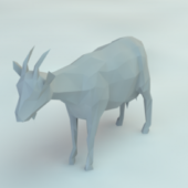 Low Poly Goat