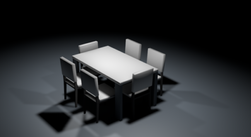 Minimalist Dining Table