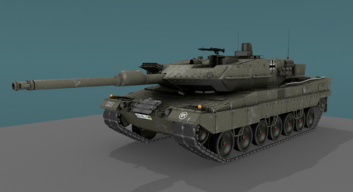 Tank Leopard 2a6 Mbt