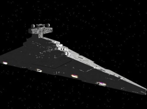 Hi-poly Imperial Star Destroyer
